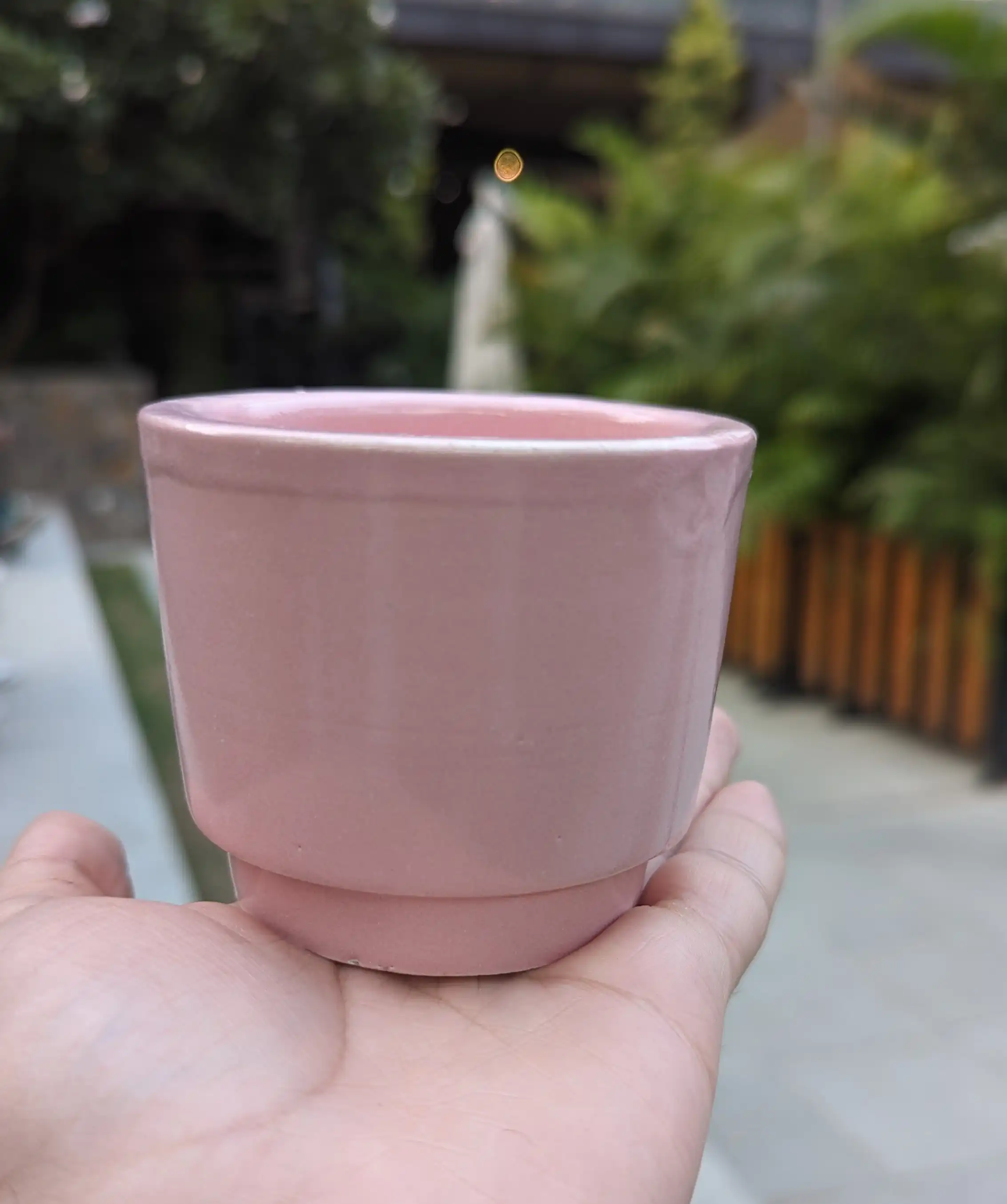 Ceramic cup made by me.